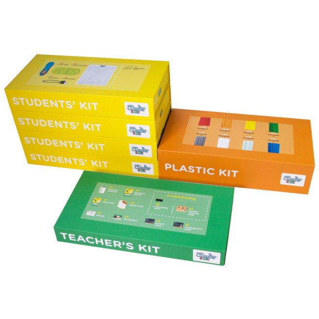 3Doodler Start EDU Plastic Blue, Cyan, Green, Grey, Orange, Red, White, Yellow