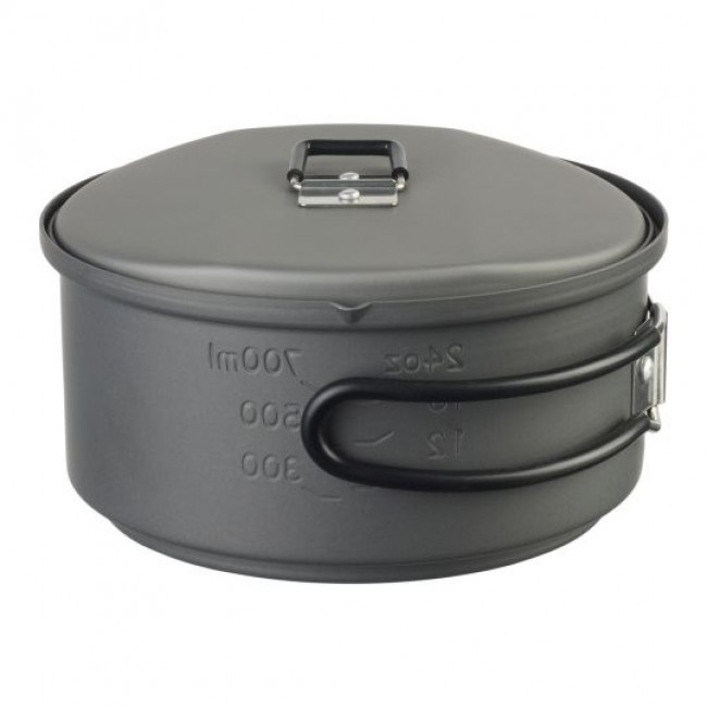 ESBIT Cookset for solid fuel Pot 1 L Aluminium ESBIT Cookset for solid fuel Pot 1 L Aluminium