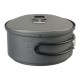 ESBIT Cookset for solid fuel Pot 1 L Aluminium ESBIT Cookset for solid fuel Pot 1 L Aluminium