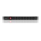 Qoltec 53998 Power strip for RACK 19 Qoltec 53998 Power strip for RACK 19