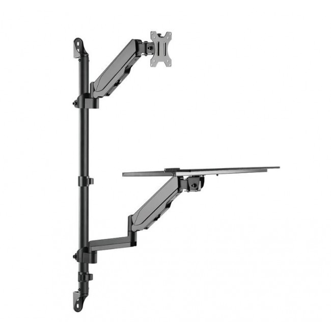 Neomounts WL90-325BL1 Sit-stand workstation wall 17-32