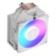 MODECOM Volcano 0C T721 ARGB Processor Air cooler 12 cm White MODECOM Volcano 0C T721 ARGB Processor Air cooler 12 cm White