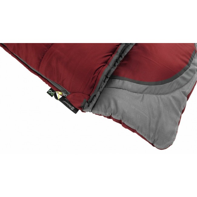 Outwell Contour Junior Children Rectangular sleeping bag Polyester Red Outwell Contour Junior Children Rectangular sleeping bag Polyester Red