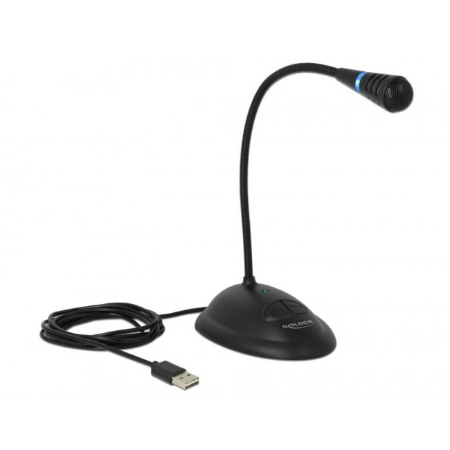 DeLOCK 65871 microphone Black PC microphone