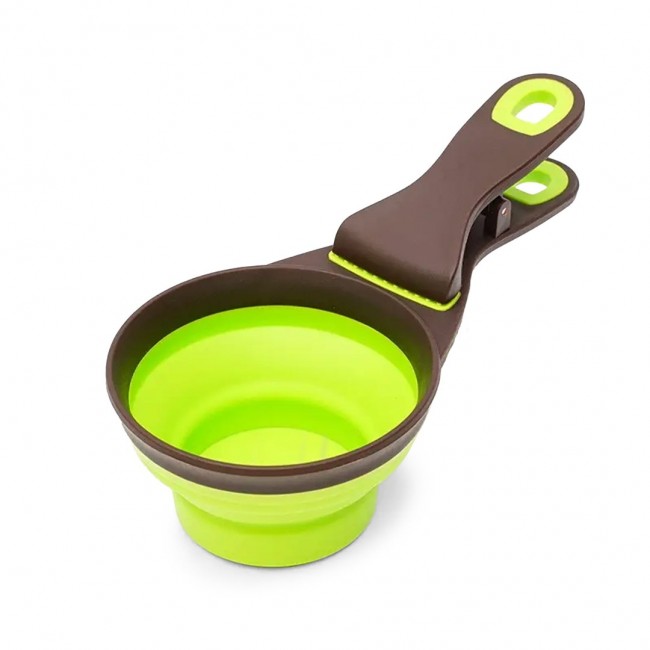 JOHN DOG foldable food scoop with clip S - 118ml
