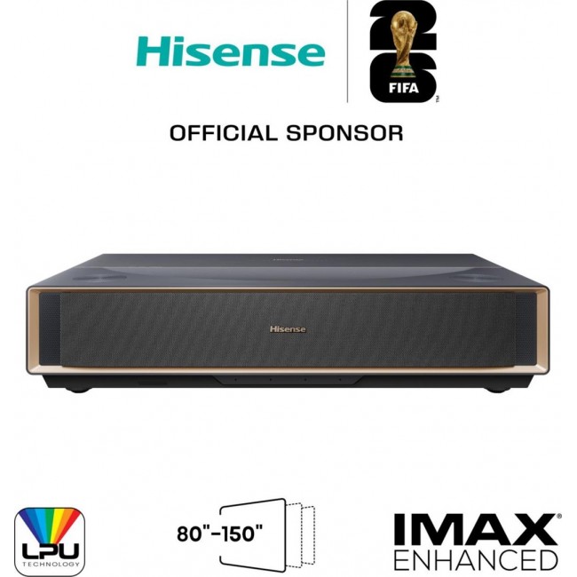 Hisense PT1 Ultra short throw projector UHD 4K (3840x2160) 3D Black