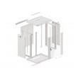Lanberg WF01-6415-10S rack cabinet 15U Wall mounted rack Grey Lanberg WF01-6415-10S rack cabinet 15U Wall mounted rack Grey