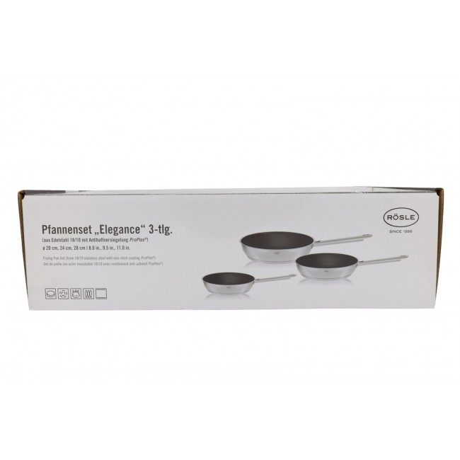 R?SLE ELEGANCE Bratpfannen-Set 3-tlg R?SLE ELEGANCE Bratpfannen-Set 3-tlg