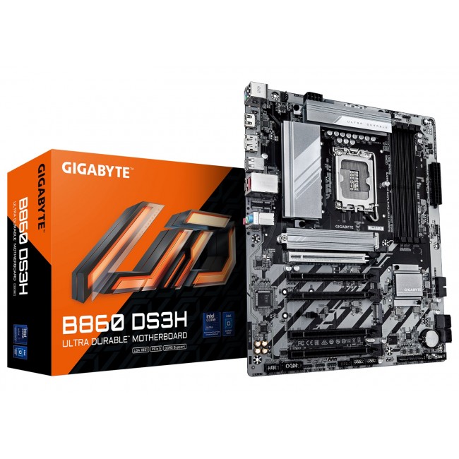 Gigabyte B860 DS3H Motherboard (B860, S1851, ATX, Gigabyte B860 DS3H Motherboard (B860, S1851, ATX,