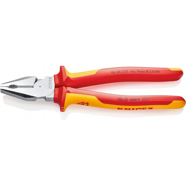 Universal pliers 225mm with increased leverage Universal pliers 225mm with increased leverage