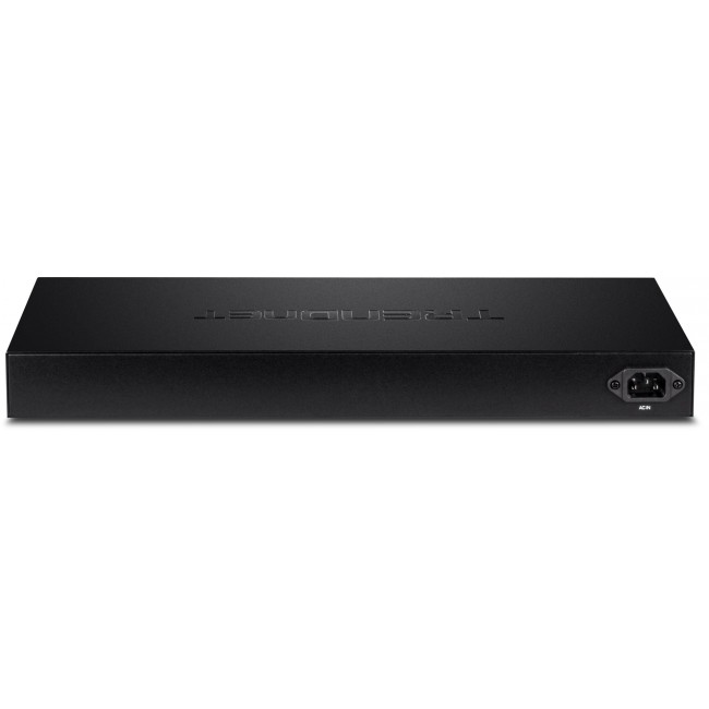 Trendnet TPE-5028WS network switch Managed Gigabit Ethernet (10/100/1000) Power over Ethernet (PoE) 1U Black