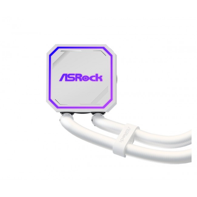Asrock Pro White 360 ARGB Processor All-in-one liquid cooler 12 cm
