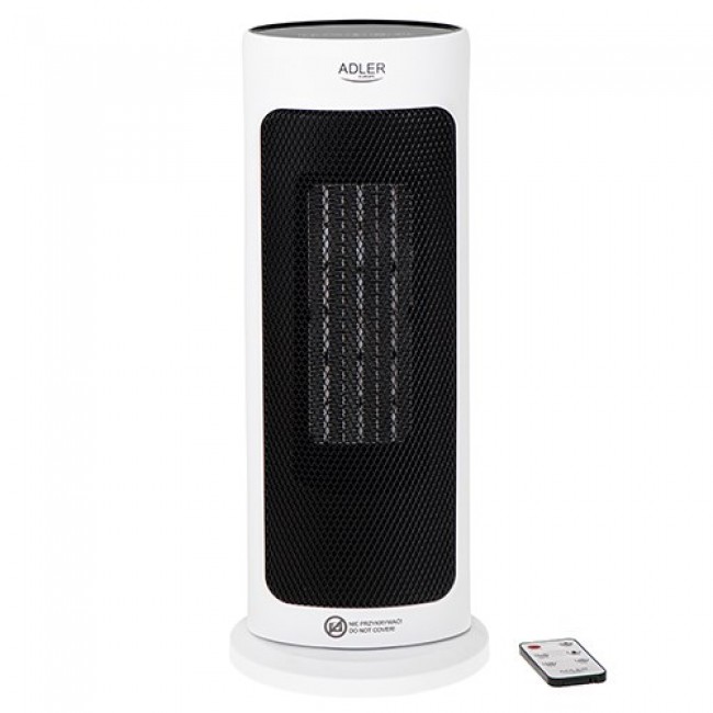 Adler AD 7738 electric space heater Indoor White 2000 W Fan electric space heater