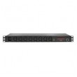 LogiLink PDU8P01 power distribution unit (PDU) 8 AC outlet(s) 1U Black