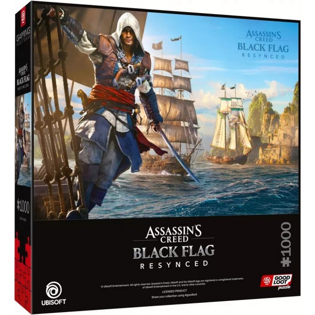 Puzzle Good Loot Gaming - Assassin's Creed Black Flag Resynced 1000 pc(s) Puzzle Good Loot Gaming - Assassin's Creed Black Flag Resynced 1000 pc(s)