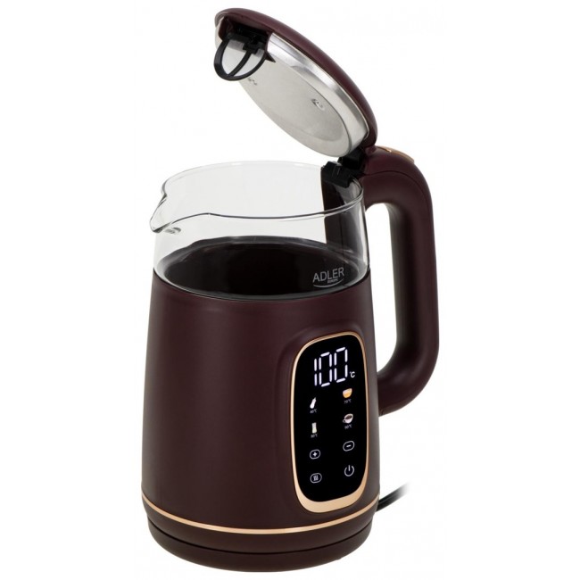 ADLER AD 1305 burgundy electric kettle ADLER AD 1305 burgundy electric kettle