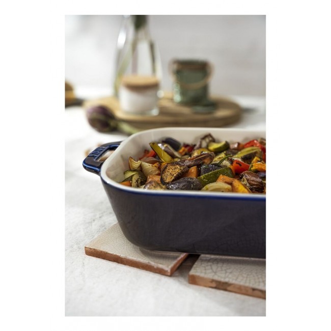 Staub 40511-149-0 baking dish 4.4 L Rectangular Ceramic Casserole baking dish Staub 40511-149-0 baking dish 4.4 L Rectangular Ceramic Casserole baking dish
