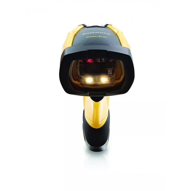Datalogic PM9600-SR433RBK10 barcode reader Handheld bar code reader 1D/2D Laser Black, Yellow