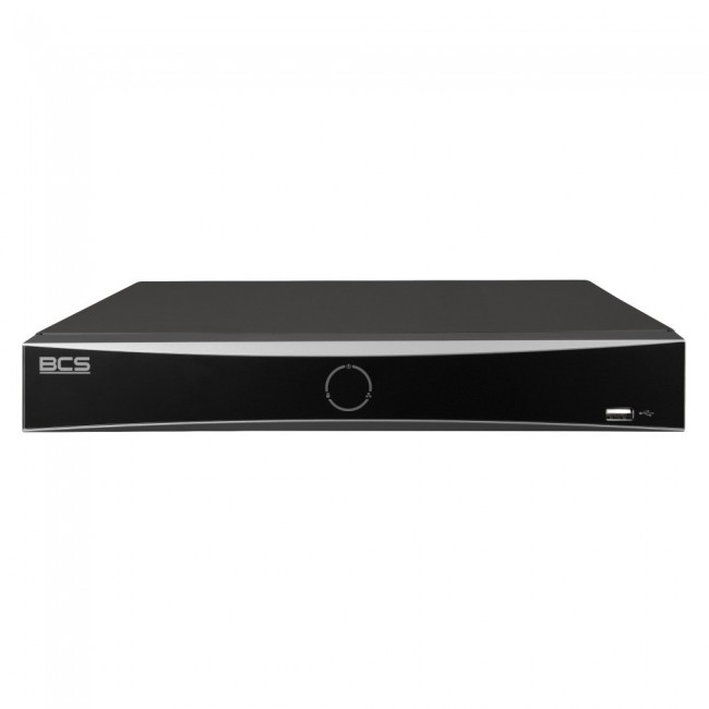 BCS BCS-V-NVR0401-A-4KE(3) network video recorder 1U Black, Grey BCS BCS-V-NVR0401-A-4KE(3) network video recorder 1U Black, Grey