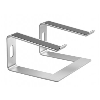 Gembird NBS-D1-01 laptop stand Aluminium, Silver 39.6 cm (15.6