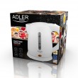Adler AD 1272 electric kettle 1 L 1600 W Hazelnut, White Adler AD 1272 electric kettle 1 L 1600 W Hazelnut, White