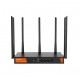 Tenda W30E AX3000 wireless router Gigabit Ethernet Dual-band (2.4 GHz / 5 GHz) Black Tenda W30E AX3000 wireless router Gigabit Ethernet Dual-band (2.4 GHz / 5 GHz) Black