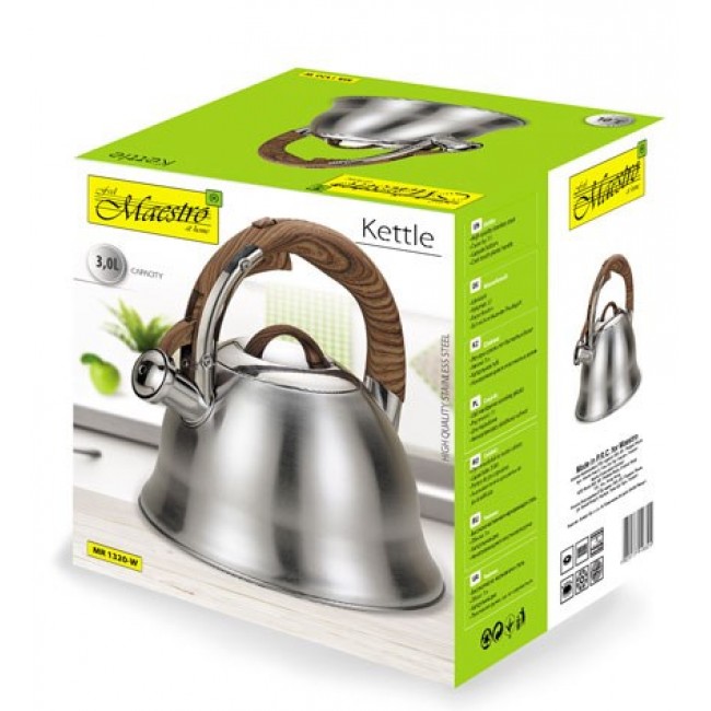 Non-electric kettle Maestro MR-1320W Silver 3.0 L Non-electric kettle Maestro MR-1320W Silver 3.0 L