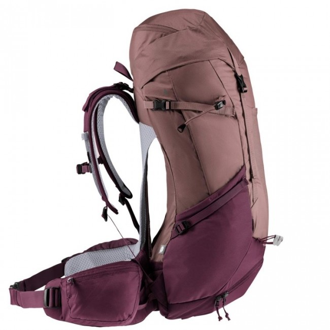 Deuter Futura Pro 38 SL women's hiking backpack - ashrose/cassis Deuter Futura Pro 38 SL women's hiking backpack - ashrose/cassis
