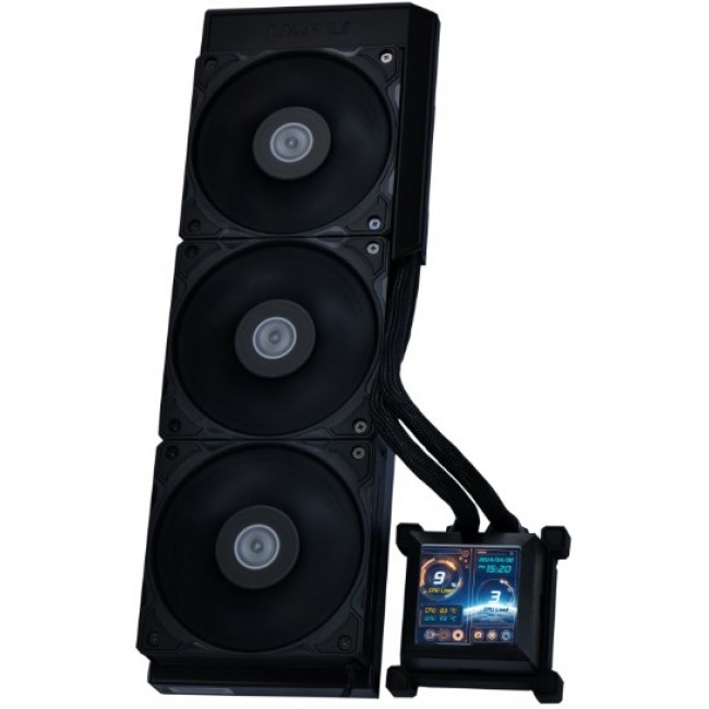 Lian Li HydroShift LCD 360S Computer case All-in-one liquid cooler 12 cm Black