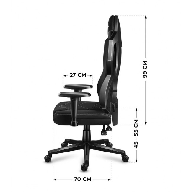 Huzaro Combat 6.2 Black RGB gaming chair
