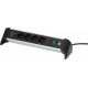 Brennenstuhl 1391040420 power extension 1.8 m 4 AC outlet(s) Indoor Black, Silver
