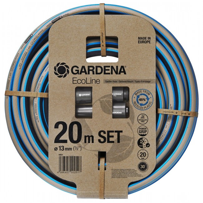 Gardena 18931-20 garden hose 20 m Above ground Plastic, Thermoplastic elastomer (TPE) Black, Blue, Grey Gardena 18931-20 garden hose 20 m Above ground Plastic, Thermoplastic elastomer (TPE) Black, Blue, Grey
