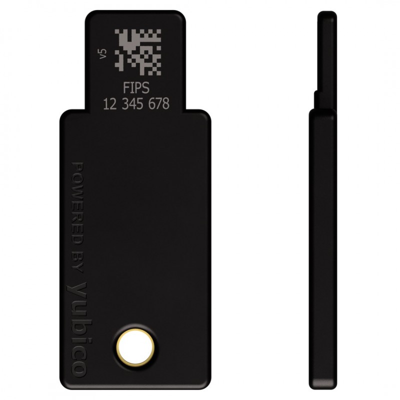 Yubico NIST Validated USB-A NFC YubiKey 5 FIPS Security Key Yubico NIST Validated USB-A NFC YubiKey 5 FIPS Security Key