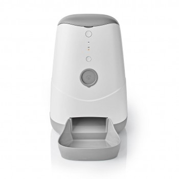 Nedis WIFIPET10CWT dog/cat feeder/waterer Grey, White Cat (animal) / Dog