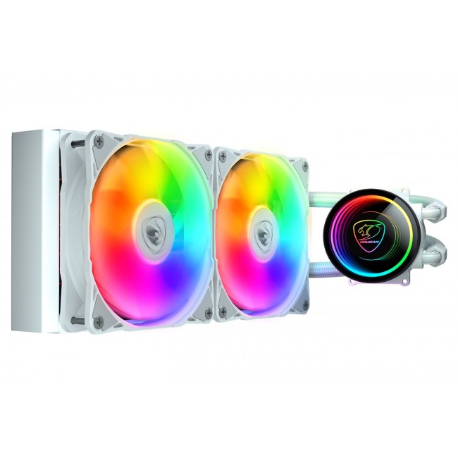 COUGAR CPU Water Cooling, Poseidon Elite 240, ARGB White COUGAR CPU Water Cooling, Poseidon Elite 240, ARGB White