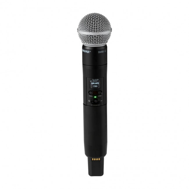 Shure SLXD24+E/58-G65 - digital wireless system with a handheld transmitter/microphone (470 606 MHz)