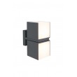 LUTEC CUBA Outdoor wall lighting LED F