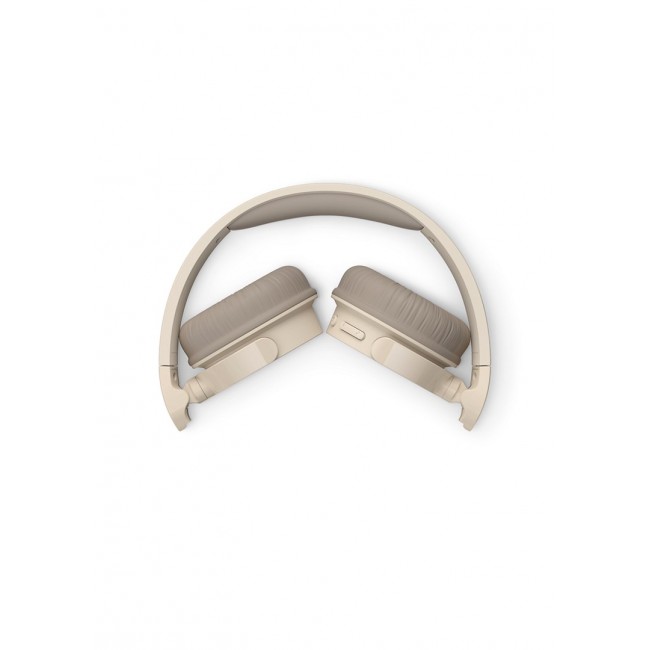 Philips TAH3209BG/00 headphones/headset Wireless Head-band Calls/Music Bluetooth Beige