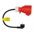 GreenBlue EV/PHEV Charger, portable, Type 2, cable length 6.8 m, IP65, 11 kW, 220 380 V AC 50/60 Hz, 16 A, 3-phase, GB1100