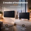 Extralink SMART GLASS PANEL HEATER, BLACK, 2000W, WIFI, LPL-23A-BL