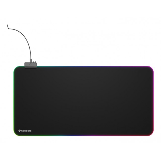 GENESIS Boron 500 XXL RGB Gaming mouse pad Black