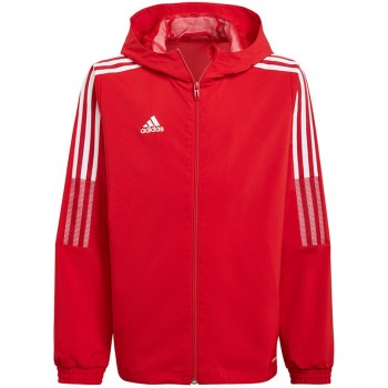adidas Tiro 21 Windbreaker Jacket Red GP4976 128cm