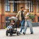 Kinderkraft pram TRIG 3 STONE BEIGE Beige Kinderkraft pram TRIG 3 STONE BEIGE Beige