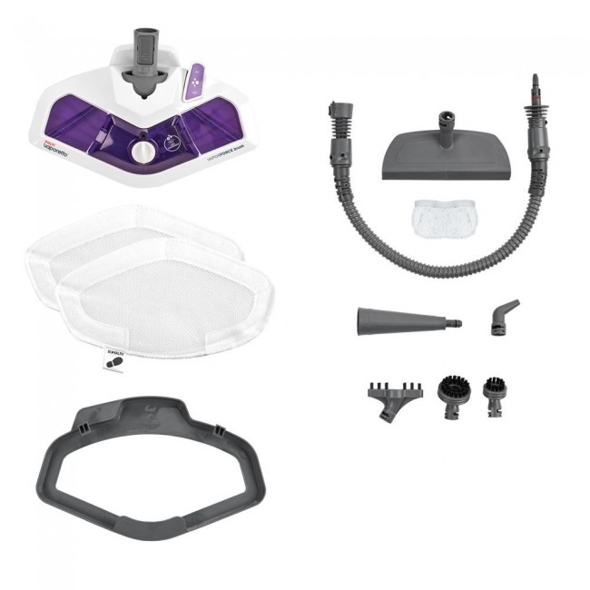 Polti Vaporetto SV440_Double Steam mop 0.3 L 1500 W Violet, White