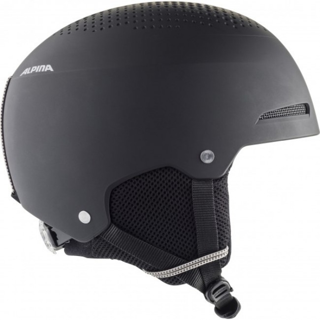 WINTER HELMET ALPINA ZUPO BLACK MATT 51-55 WINTER HELMET ALPINA ZUPO BLACK MATT 51-55