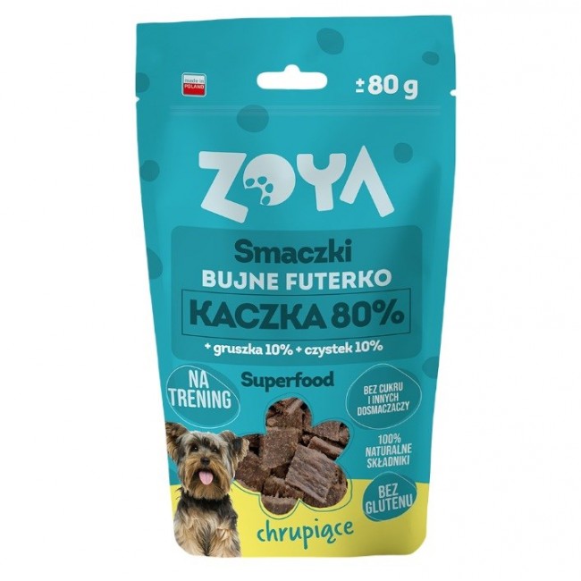 ZOYA Lush coat Duck - dog treat - 80g ZOYA Lush coat Duck - dog treat - 80g
