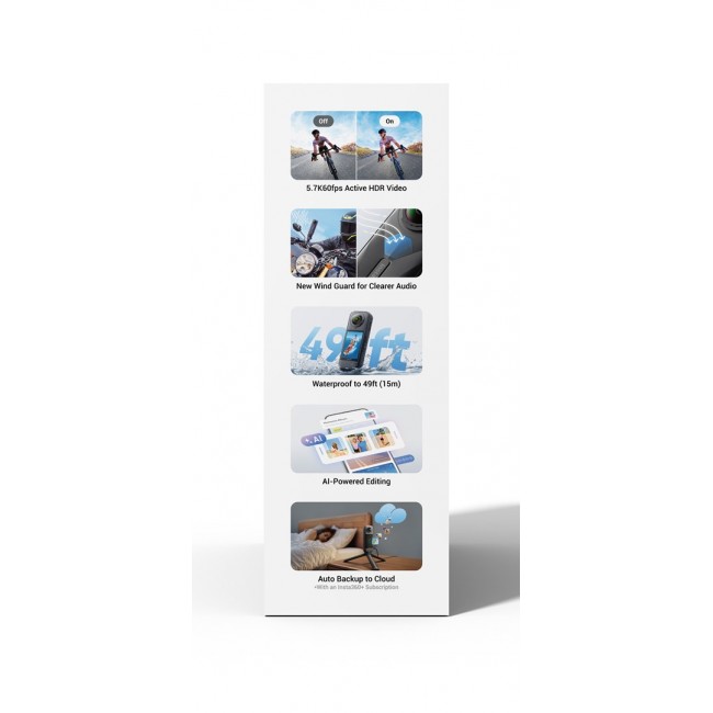 Insta360 X5 Camera Standard Bundle
