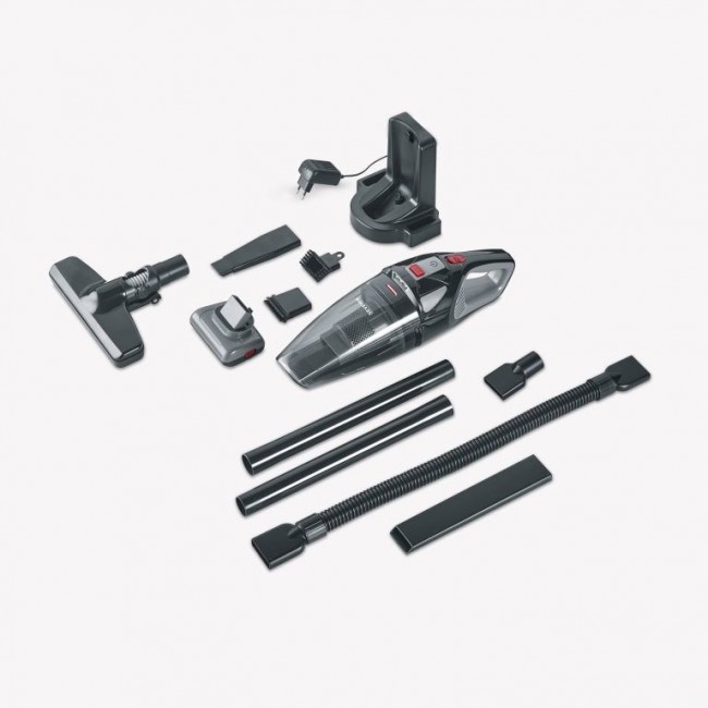 Severin HV 7147 stick vacuum/electric broom Battery Dry Combi Black, Grey, Red
