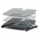 BakkerElkhuizen Pro 959 Footrest Black, Gray, Orange