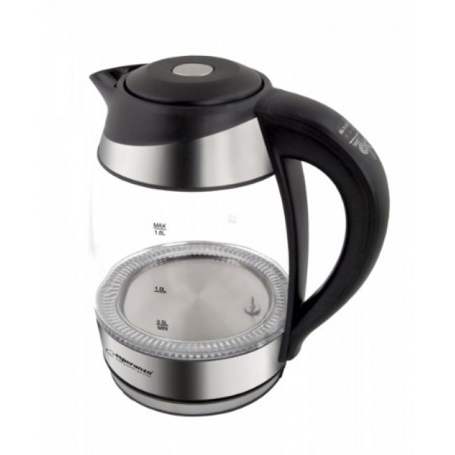 Esperanza EKK026 electric kettle 1.7 L Black,Transparent 2200 W Esperanza EKK026 electric kettle 1.7 L Black,Transparent 2200 W